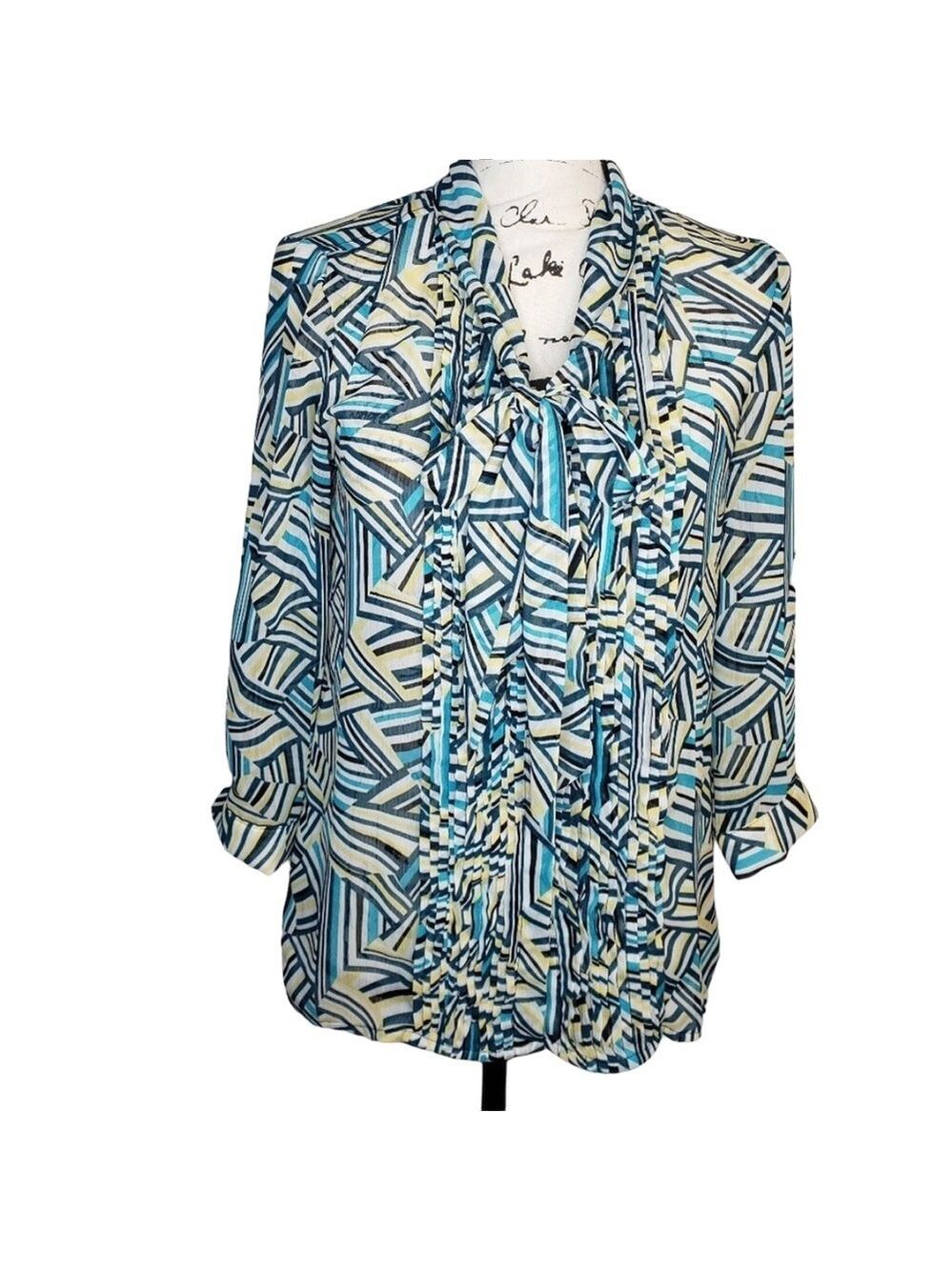 Banana Republic sheer blouse